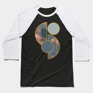 Modern abstract minimalist boho chic contemporary 364 Original Baseball T-Shirt